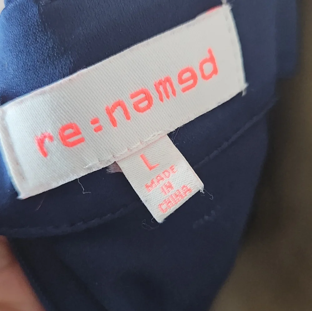 re:named Navy Draped Midi Dress - Picture 10 of 16